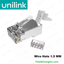 Hạt mạng CAT6A chống nhiễu, đường kính 1.5mm UNILINK (UNI-01-00018) cao cấp