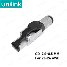 Hạt mạng CAT7 công nghiệp không dùng kìm mạng kích thước (7.0-8.5mm) Unilink (UNI-01-90017) cao cấp