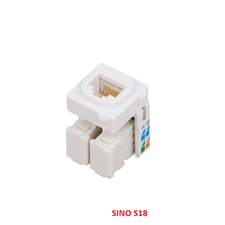Hạt ổ cắm mạng RJ45 Cat6 S30RJ886 SINO Vanlock S18 cao cấp