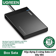 Hộp đựng ổ cứng 2,5 inch USB 3.0 Ugreen 30847 cao cấp
