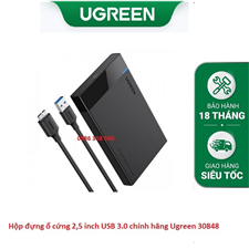 Hộp đựng ổ cứng 2,5 inch USB 3.0 Ugreen 30848 cao cấp