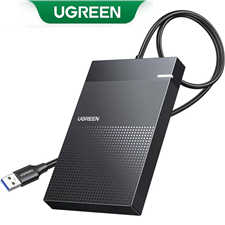 Hộp đựng ổ cứng 2,5 inch USB Type-A 3.0 Ugreen 30719 cao cấp (Cáp liền)