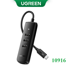 Hub chuyển đổi USB Type-C ra 4 cổng USB 3.0 Ugreen 10916 cao cấp