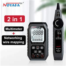 Máy dò dây và đồng hồ vạn năng 2 trong 1 Noyafa NF-8509 dùng cho kiểm tra điện cơ và cáp mạng