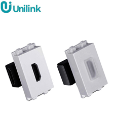 ổ cắm HDMI âm tường Unilink (Uni 100-31) gập 90 độ cao cấp