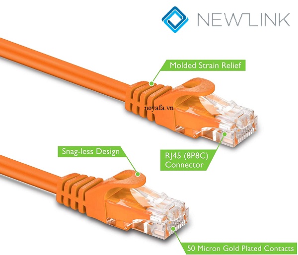 Patch cord cat6 0,5M NewLink NL-1002FOR (cam)