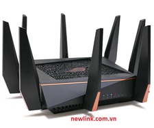 Router Wifi ASUS RT-AC5300 Ba băng tần, Chuẩn AC5300