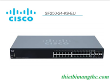 Switch Cisco SF250-24-K9-EU 24P 10/100 Smart Switch