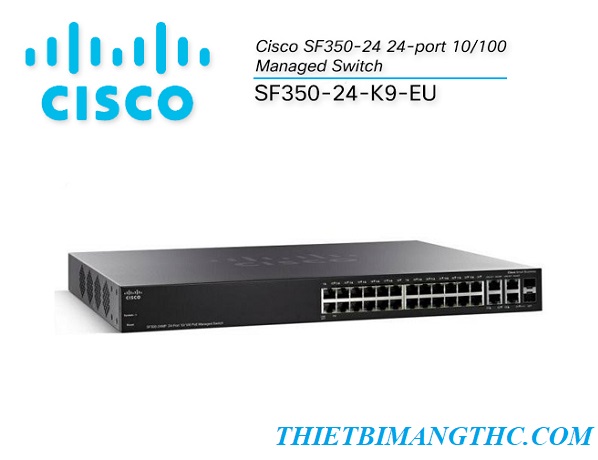 Switch Cisco SF350-24-K9-EU 24P 10/100 Managed Switch