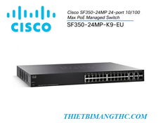 Switch Cisco SF350-24MP-K9-EU 24P 10/100 Max PoE Managed Switch