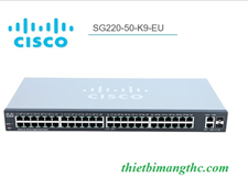 Switch Cisco SG220-50-K9-EU 50P 10/100/1000 Smart Switch