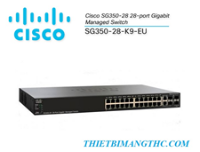 Switch Cisco SG350-28-K9-EU 28P Gigabit Managed Switch
