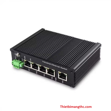 Switch công nghiệp 5 cổng 100/1000 Gigabits Dtech DT-SW1000-5GT-BU-2D cao cấp
