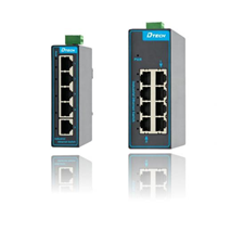 Switch công nghiệp 5 cổng 100/1000 Gigabits Dtech DT-SW1000-8GT-BU-2D cao cấp