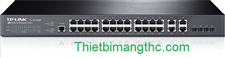 Switch quản lý chia tín hiệu JetStream 24 cổng tốc độ 10/100Mbps cùng 4 cổng Gigabit L2 TL-SL5428E