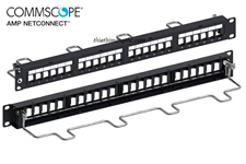 Patch Panel Cat5e UTP 24 cổng COMMSCOPE P/N: 760237040 / 9-1375191-2