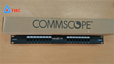 Thanh đấu nối, Patch Panel Commscope Cat6 16 port mã 1375016-2