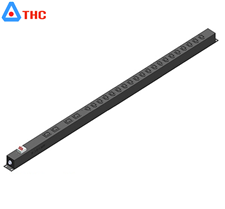 Thanh nguồn PDU 20 cổng C13 và 4 cổng C19 lắp dọc tủ 42U, MCB 2P 50A THC-PDU2013419DA50