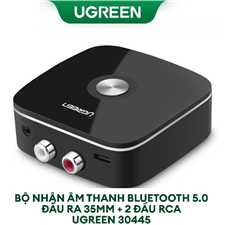 Thiết bị nhận Bluetooth 5.0 Music Receiver cho loa, amply Ugreen 30445 cao cấp