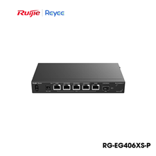 Thiết bị Router 5 cổng 2.5G + 01 cổng 10G Reeye RG-EG406XS-P cao cấp