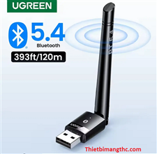 Thiết bị USB Bluetooth 5.4 Dongle cho PC chính hãng Ugreen 35059 cao cấp